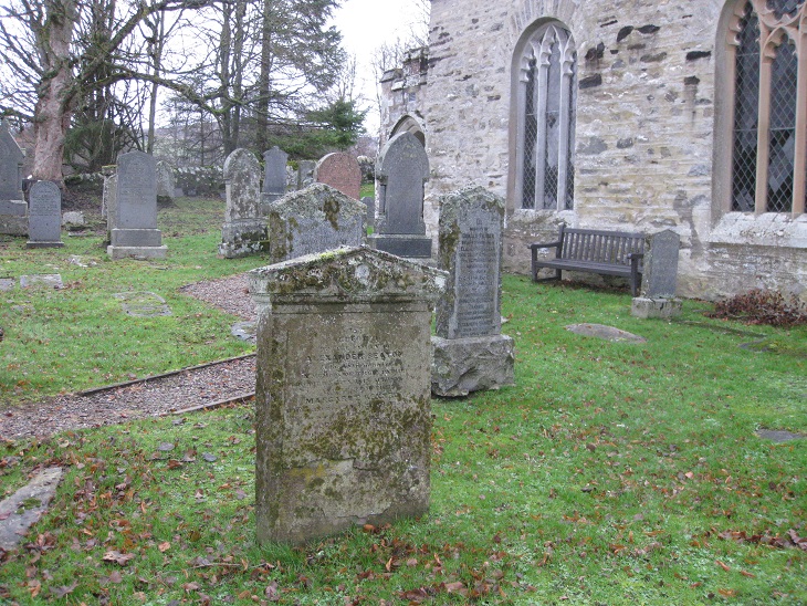 Alexander Seaton Tombstone at Kilmaveonaig