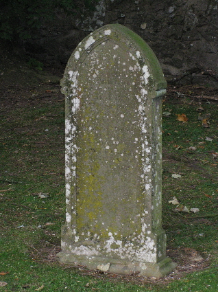 Memorial stone to John Douglas and Catherine Morris of New Scone