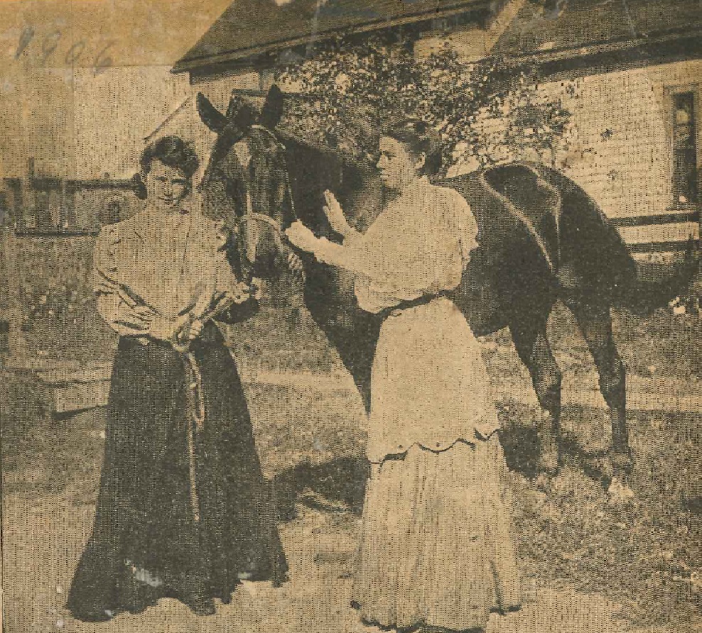 Misses Elizabeth and Catherine Seaton of Amigari, Ontario