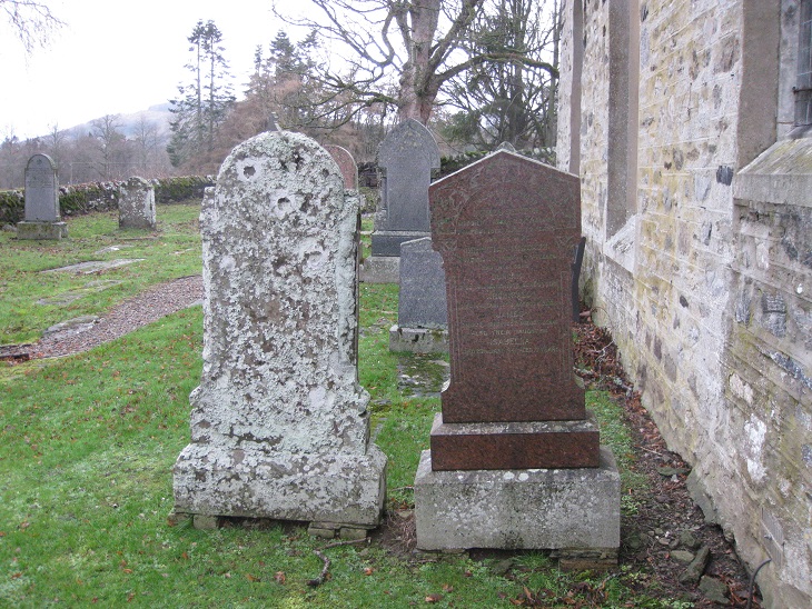 John Seaton's monument at Kilmaveonaig