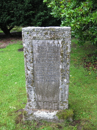 Memorial to John MacIntyre of Blairbuie