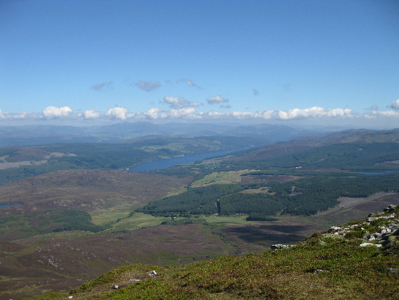 Strathtummel from Schiehallion
