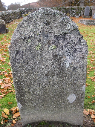 Monument to William McGregor of Bohespic